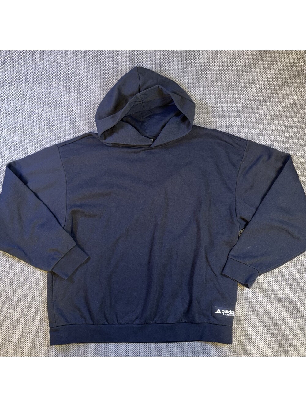 Adidas Basketball Legends Hoodie Men XL Black Pullover IC2440 NWOT